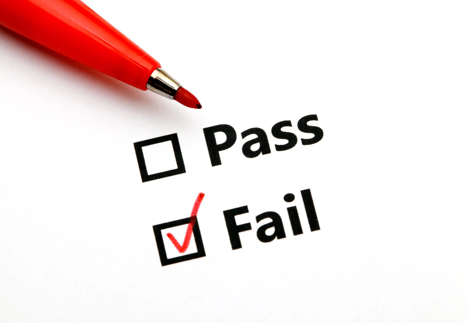 What to Do When You Fail a Test
